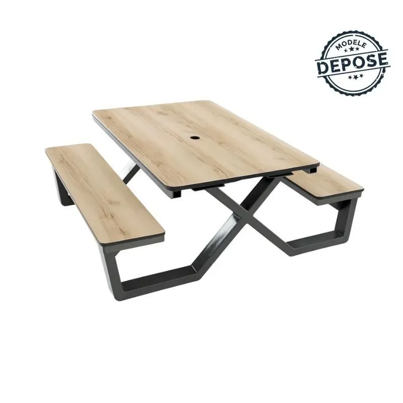 table pique nique enfants en hpl