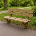 banc de jardin en bois