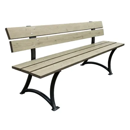 Produit - banc extérieur design en hpl