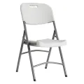 chaise pliante polypro blanche