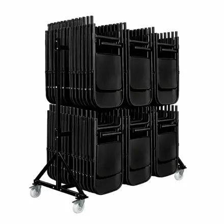 Produit - chariot de transport pour chaises pliantes
