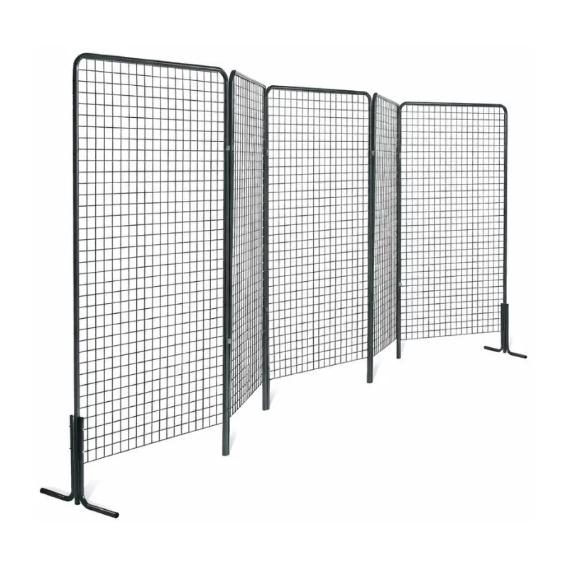 grilles pour exposition assemblées