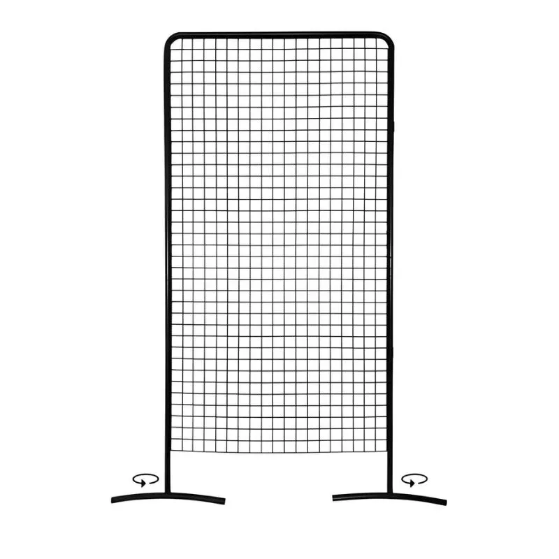 grille expo avec pieds rotatifs