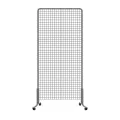grille exposition mobile avec roulettes intégrées
