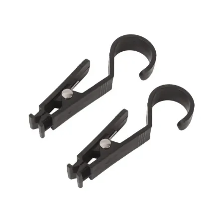 Produit - crochet à pince pour grille d'exposition