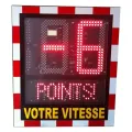 radar pédagogique indicateur de vitesse