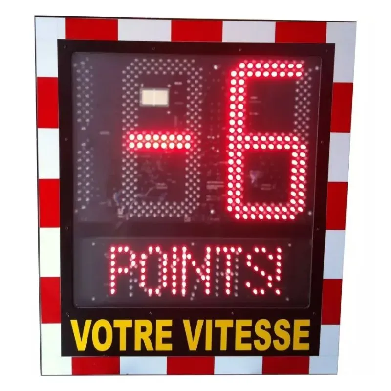radar pédagogique indicateur de vitesse