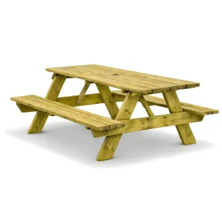 Produit - table pique nique en bois épaisseur 35 mm