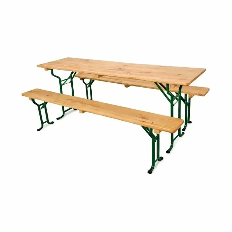 ensemble brasserie piètement tubulaire