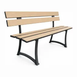 Banc extérieur en HPL