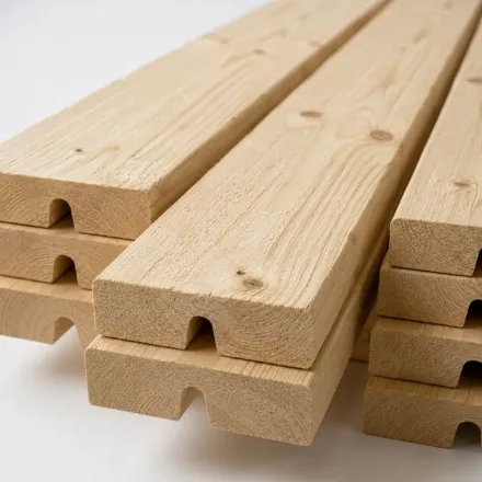 Produit - lame de bois pin pour banc