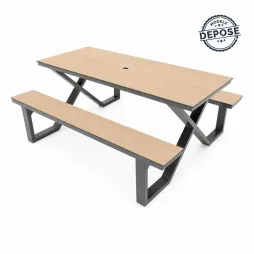 Table pique-nique en HPL