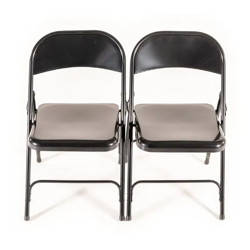 chaise pliante en métal assemblable