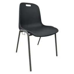Chaise à coque empilable