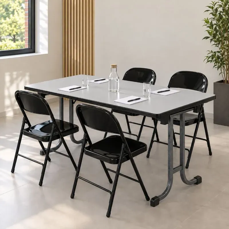 Table pliante mélaminé 120 cm - Direct Équipements Table pliante mélaminé 120 cm - Direct Équipements