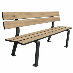 Banc extérieur en HPL