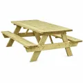 table pique nique en bois épaisseur 45 mm table pique nique en bois épaisseur 45 mm