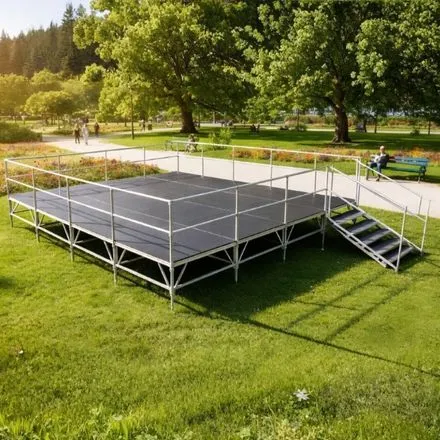 Podiums et estrades : quelles normes de sécurité respecter ?